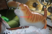 Folien-Ballon-Airwalker-Katze