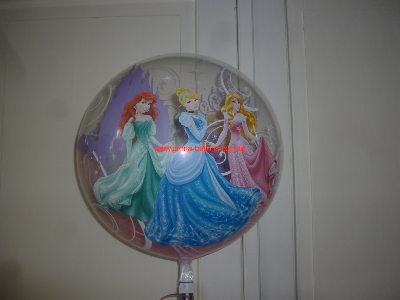 Bubble Ballon Princess Vorderseite