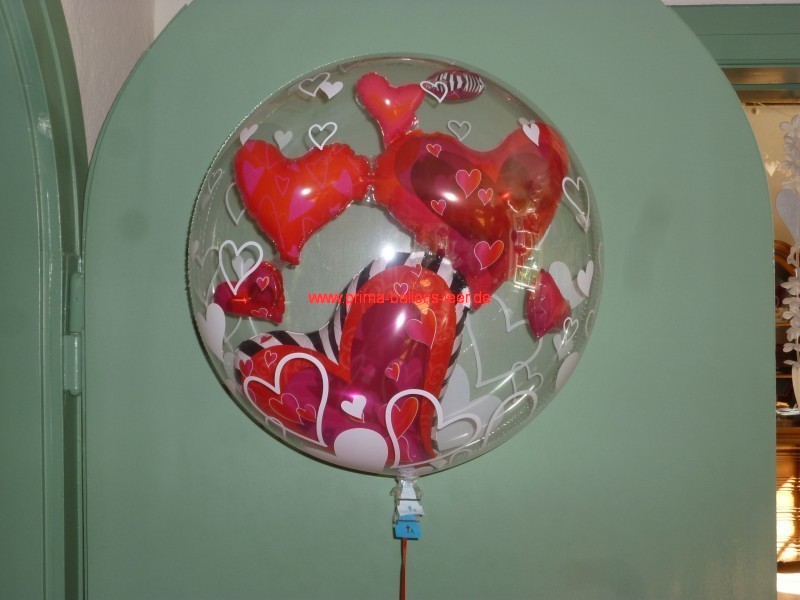 Folien-Ballon-DBubble--Herzen