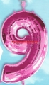 Folien-Ballon-Zahl-9-pink
