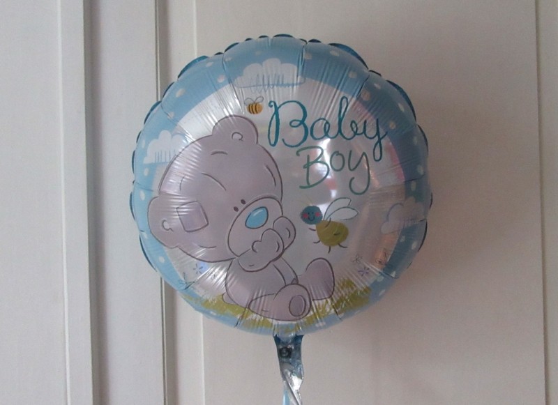 Unser Ballonladen Folienballon Geburt Junge