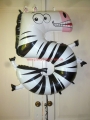 Zahlen Folienballon Zebra