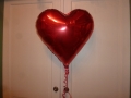Folienballon Herz 70cm