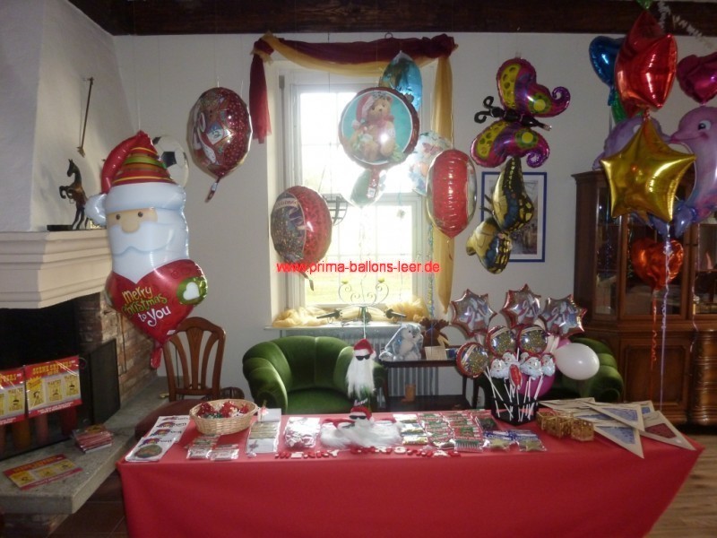 Ballons-Weihnachtsdeko