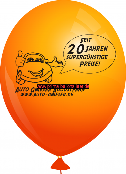 Werbeballon-bedruckt-Orange-2